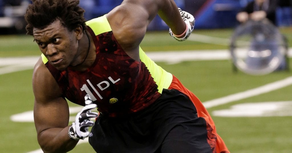 Ziggy Ansah NFL Combine