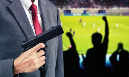 Gun and Football
